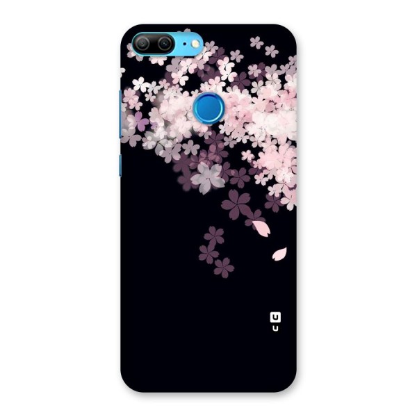 Cherry Flowers Pink Back Case for Honor 9 Lite