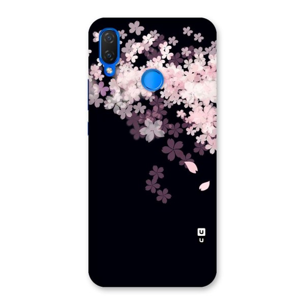 Cherry Flowers Pink Back Case for Huawei P Smart+
