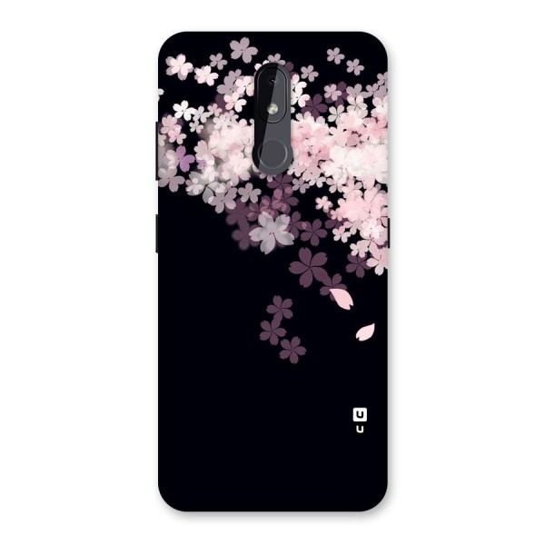 Cherry Flowers Pink Back Case for Nokia 3.2
