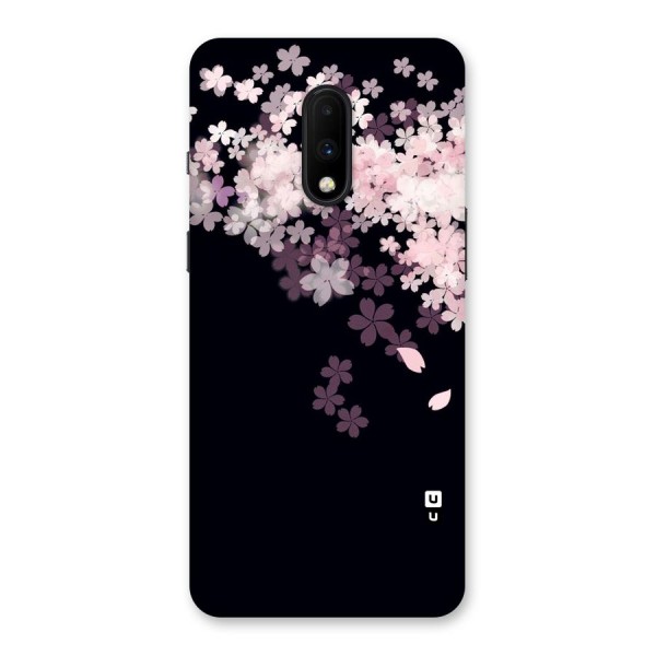 Cherry Flowers Pink Back Case for OnePlus 7