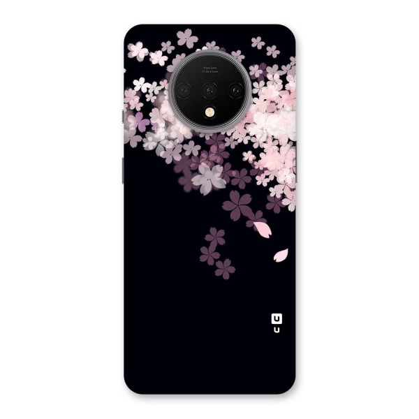 Cherry Flowers Pink Back Case for OnePlus 7T