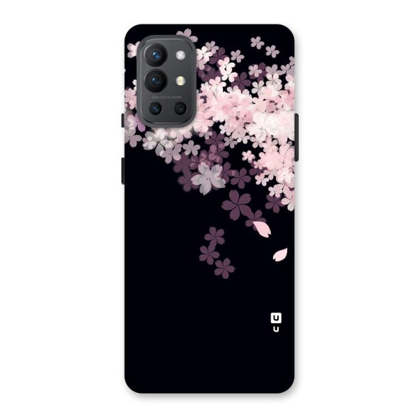 Cherry Flowers Pink Back Case for OnePlus 9R