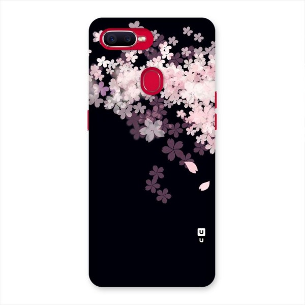 Cherry Flowers Pink Back Case for Oppo F9 Pro