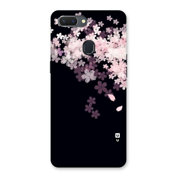 Cherry Flowers Pink Back Case for Oppo Realme 2