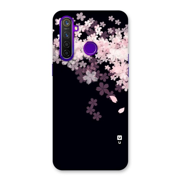 Cherry Flowers Pink Back Case for Realme 5 Pro