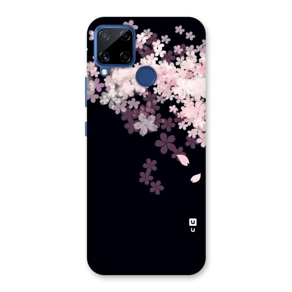 Cherry Flowers Pink Back Case for Realme C12