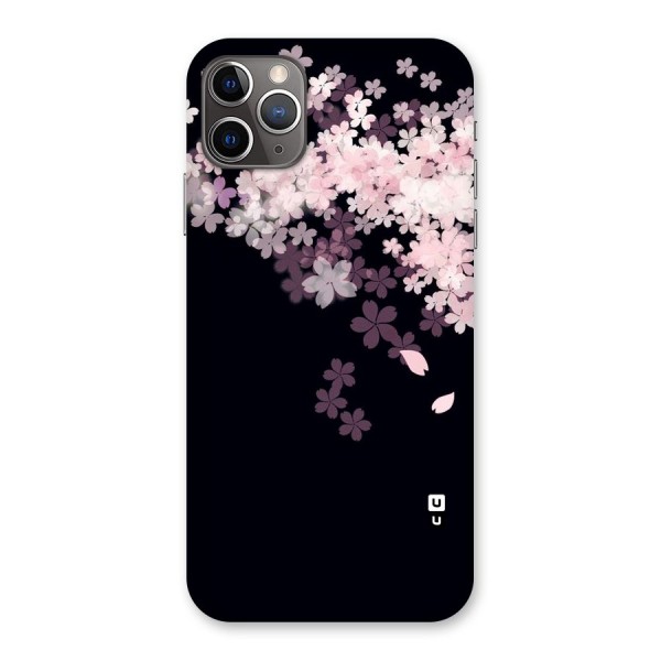 Cherry Flowers Pink Back Case for iPhone 11 Pro Max