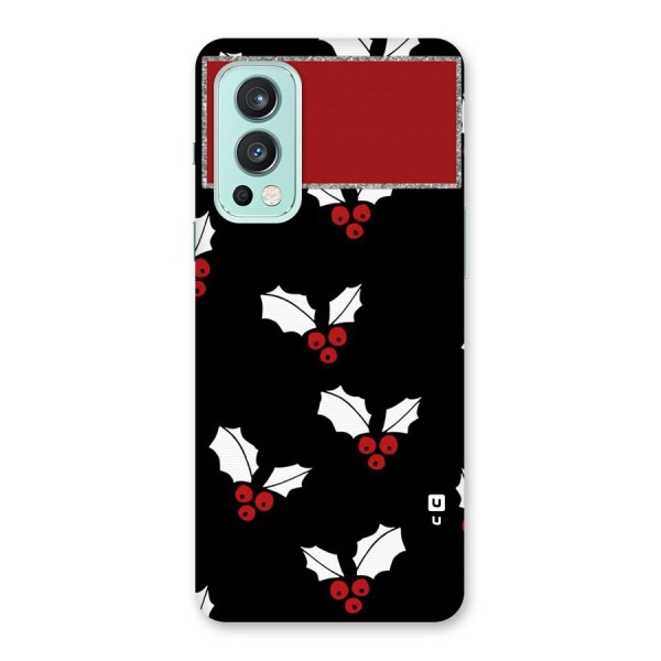 Cherry Leaf Design Back Case for OnePlus Nord 2 5G