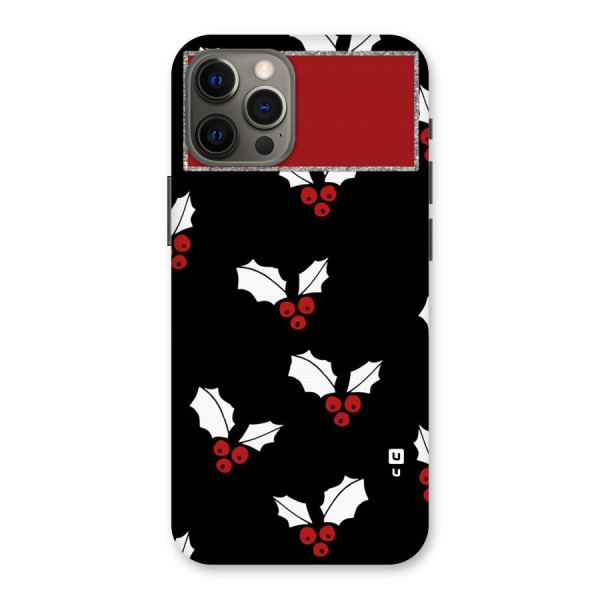 Cherry Leaf Design Back Case for iPhone 12 Pro Max