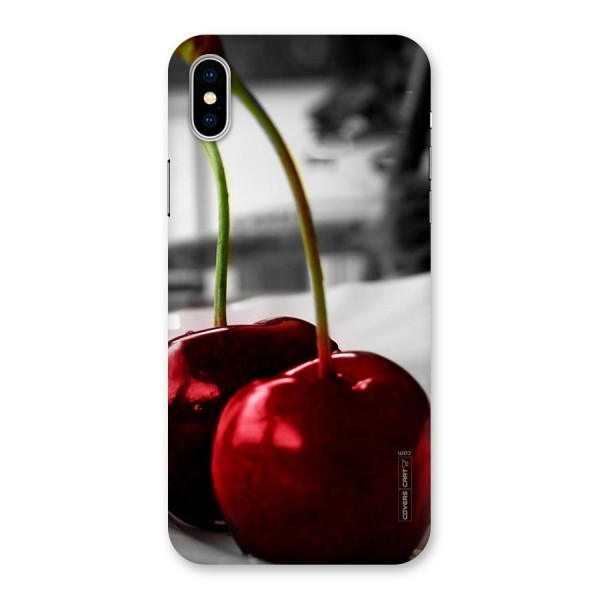 Cherry Photography Back Case for iPhone XS