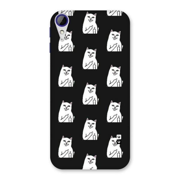 Chill Cat Pattern Back Case for Desire 830