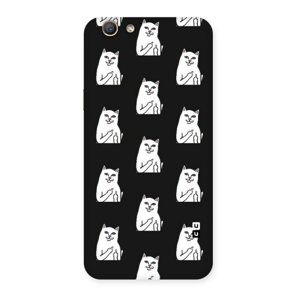 Chill Cat Pattern Back Case for Oppo A59