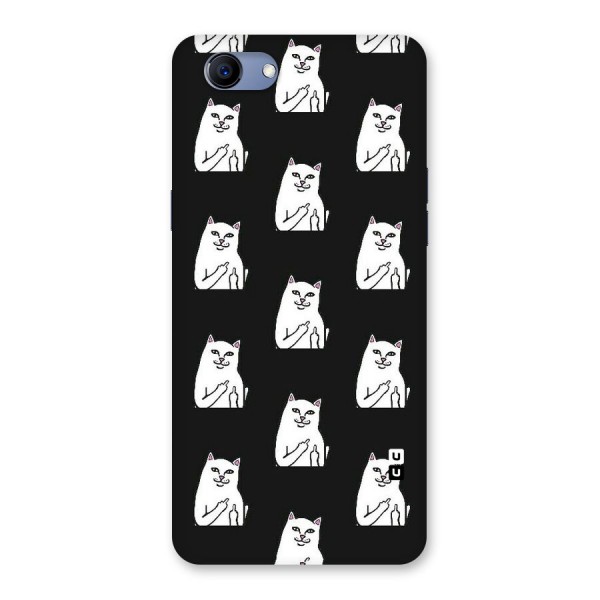 Chill Cat Pattern Back Case for Oppo Realme 1