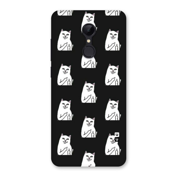 Chill Cat Pattern Back Case for Redmi 5