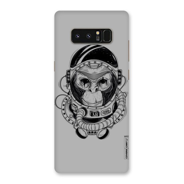 Chimpanzee Astronaut Back Case for Galaxy Note 8