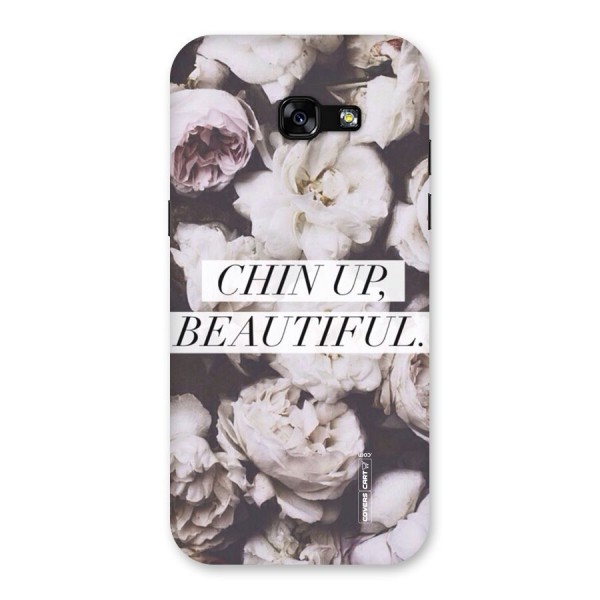 Chin Up Beautiful Back Case for Galaxy A5 2017