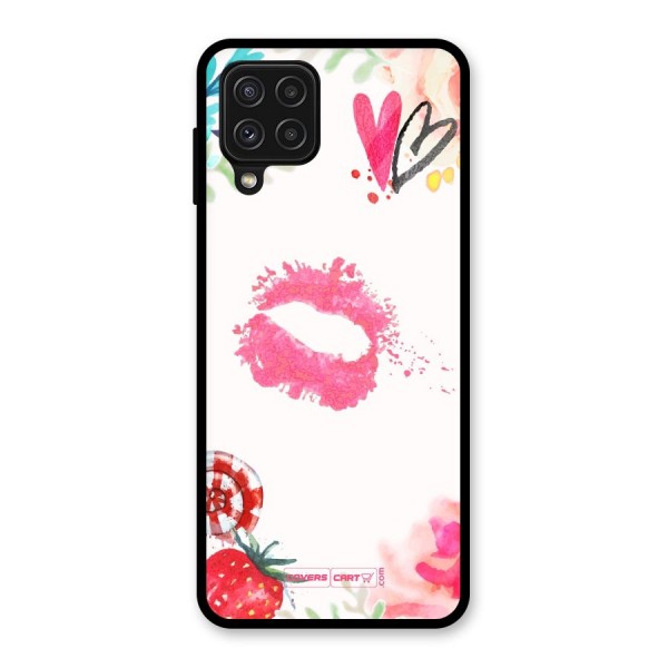 Chirpy Glass Back Case for Galaxy A22 4G