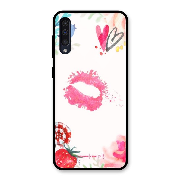 Chirpy Glass Back Case for Galaxy A50