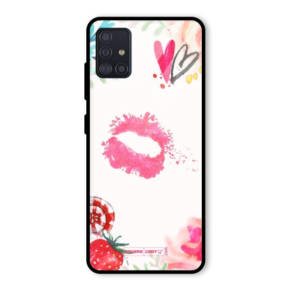Chirpy Glass Back Case for Galaxy A51