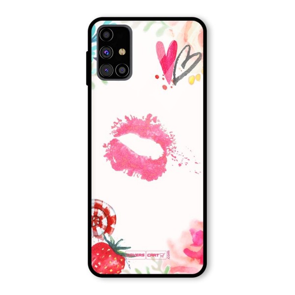 Chirpy Glass Back Case for Galaxy M31s