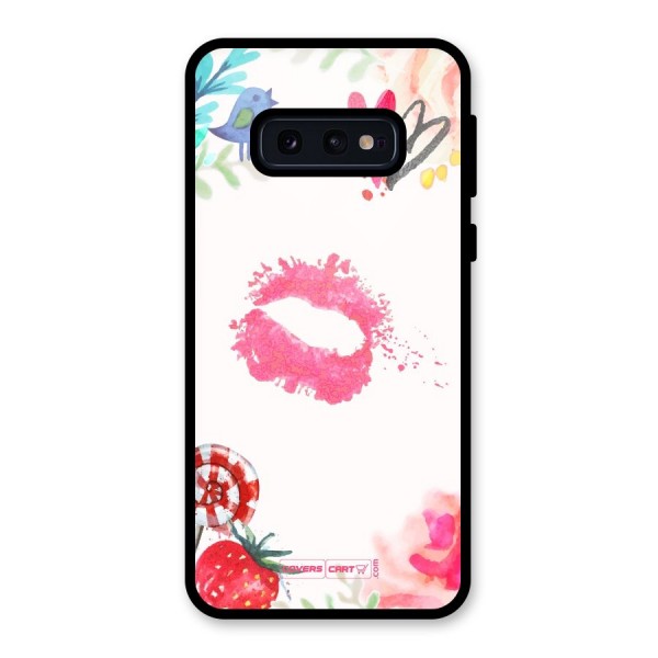 Chirpy Glass Back Case for Galaxy S10e