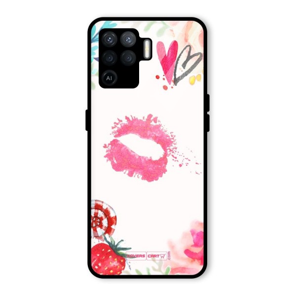 Chirpy Glass Back Case for Oppo F19 Pro