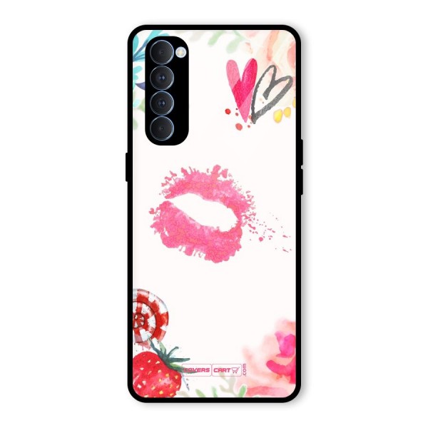 Chirpy Glass Back Case for Oppo Reno4 Pro