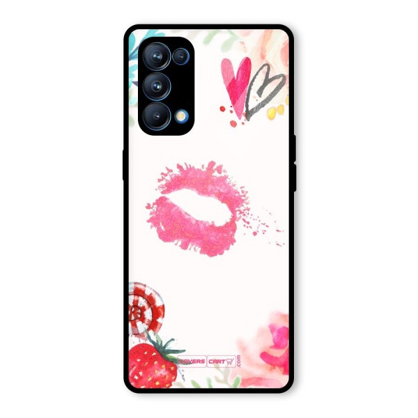 Chirpy Glass Back Case for Oppo Reno5 Pro 5G