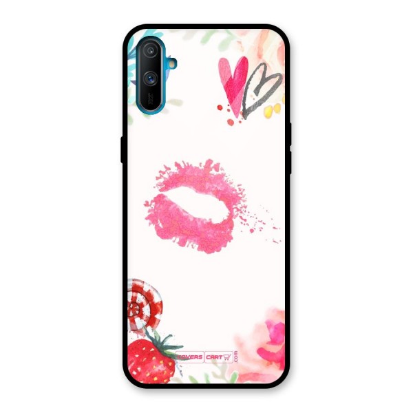 Chirpy Glass Back Case for Realme C3
