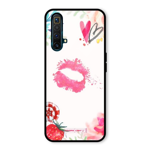 Chirpy Glass Back Case for Realme X3