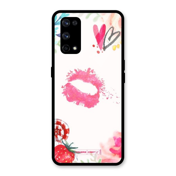 Chirpy Glass Back Case for Realme X7 Pro