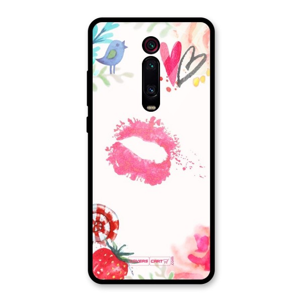 Chirpy Glass Back Case for Redmi K20