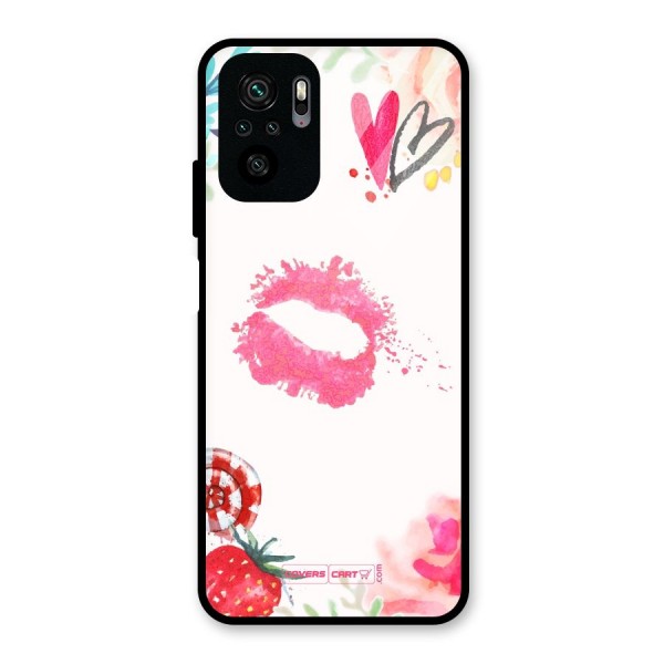 Chirpy Glass Back Case for Redmi Note 10