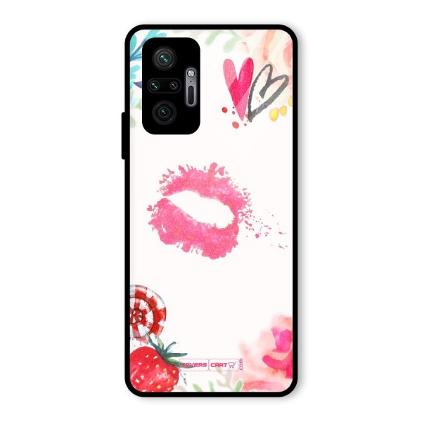 Chirpy Glass Back Case for Redmi Note 10 Pro