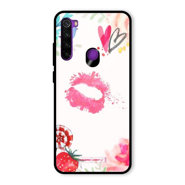 Chirpy Glass Back Case for Redmi Note 8