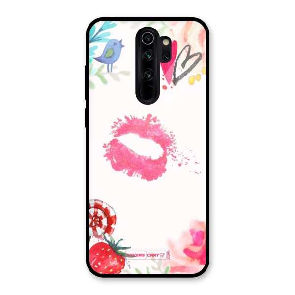Chirpy Glass Back Case for Redmi Note 8 Pro