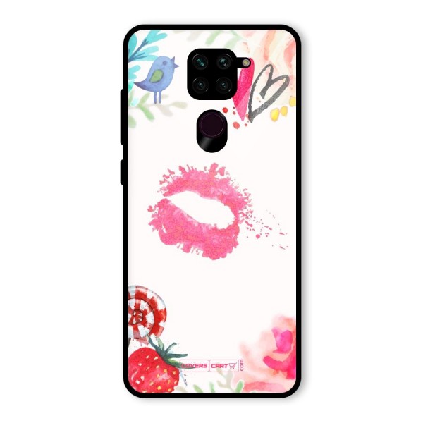 Chirpy Glass Back Case for Redmi Note 9