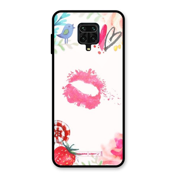 Chirpy Glass Back Case for Redmi Note 9 Pro