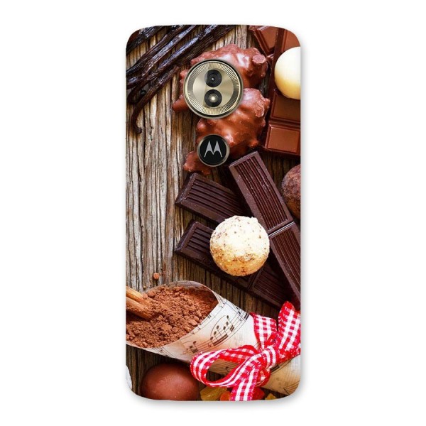 Chocolate Candies Back Case for Moto G6 Play