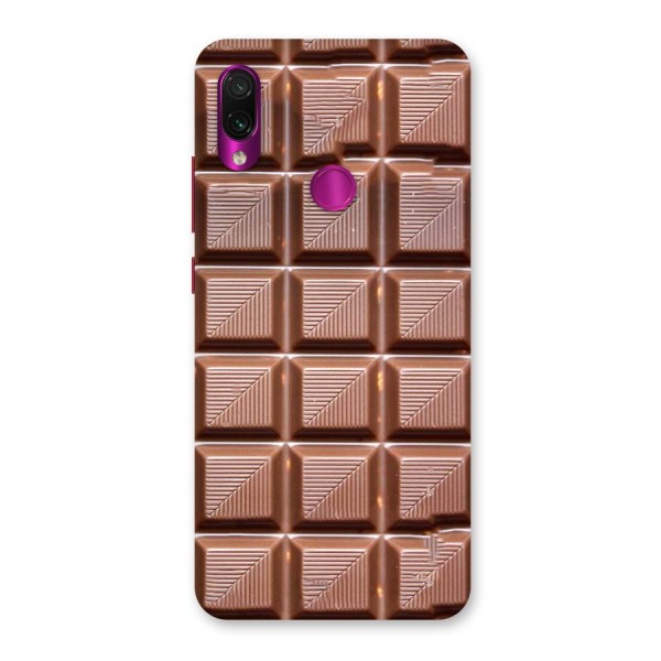 Chocolate Tiles Back Case for Redmi Note 7 Pro
