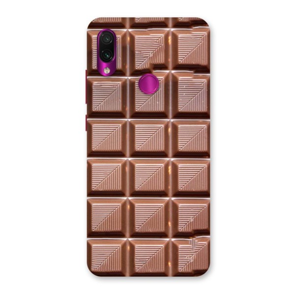 Chocolate Tiles Back Case for Redmi Note 7 Pro
