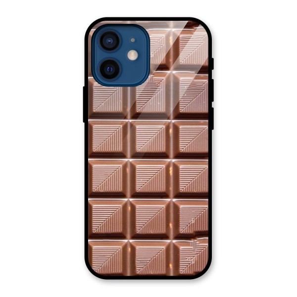 Chocolate Tiles Glass Back Case for iPhone 12 Mini