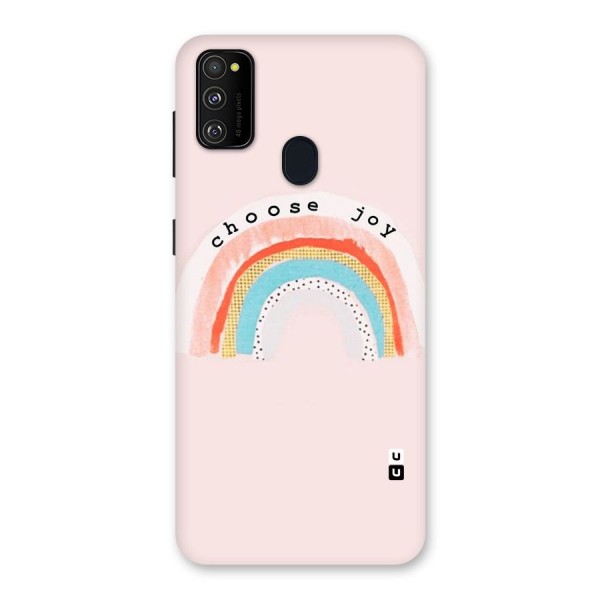 Choose Joy Back Case for Galaxy M30s