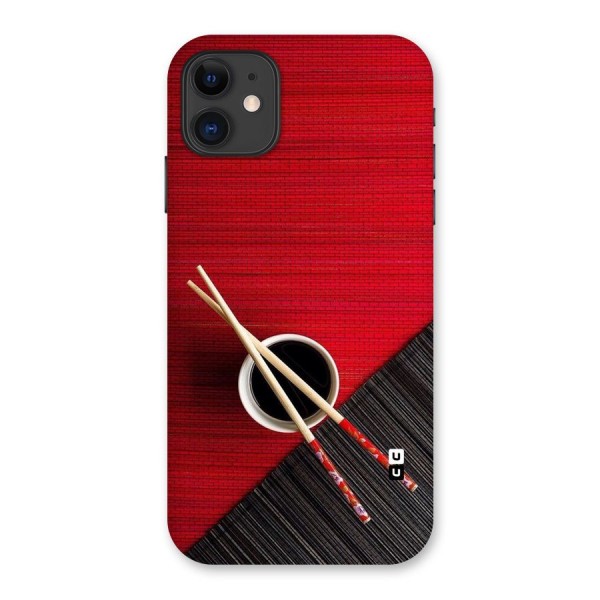 Chopstick Design Back Case for iPhone 11
