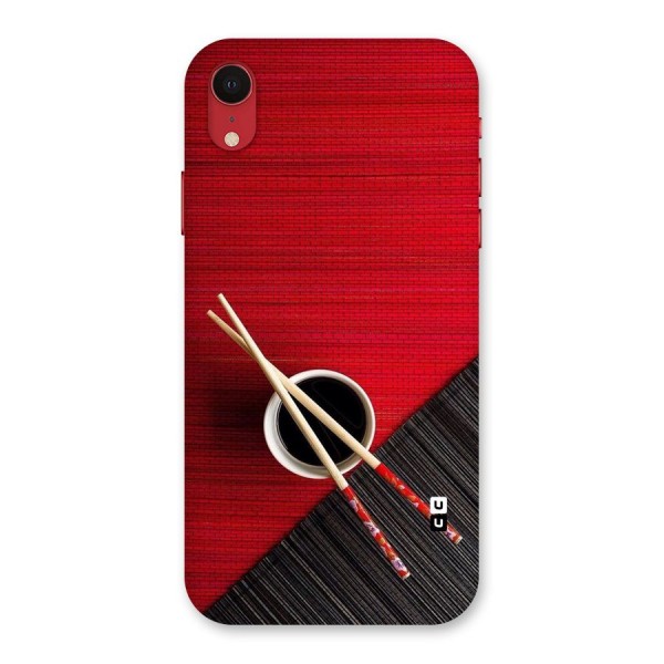 Chopstick Design Back Case for iPhone XR