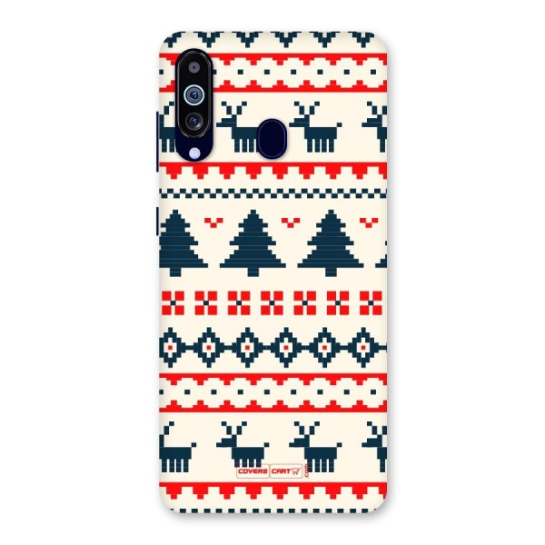 Christmas Design Pattern Back Case for Galaxy M40