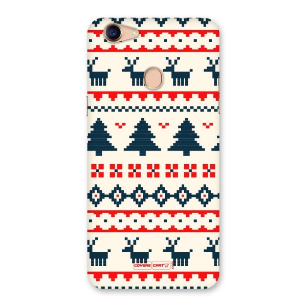 Christmas Design Pattern Back Case for Oppo F5 Youth