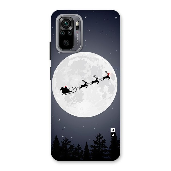 Christmas Nightsky Back Case for Redmi Note 10