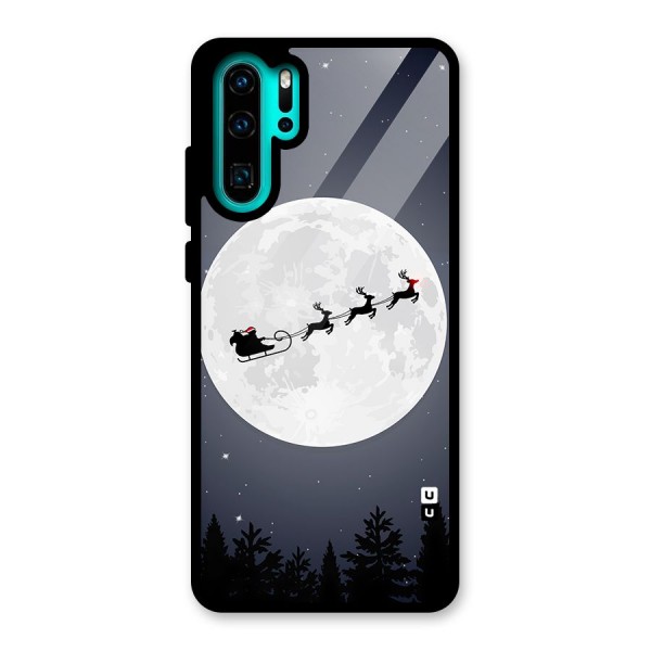 Christmas Nightsky Glass Back Case for Huawei P30 Pro