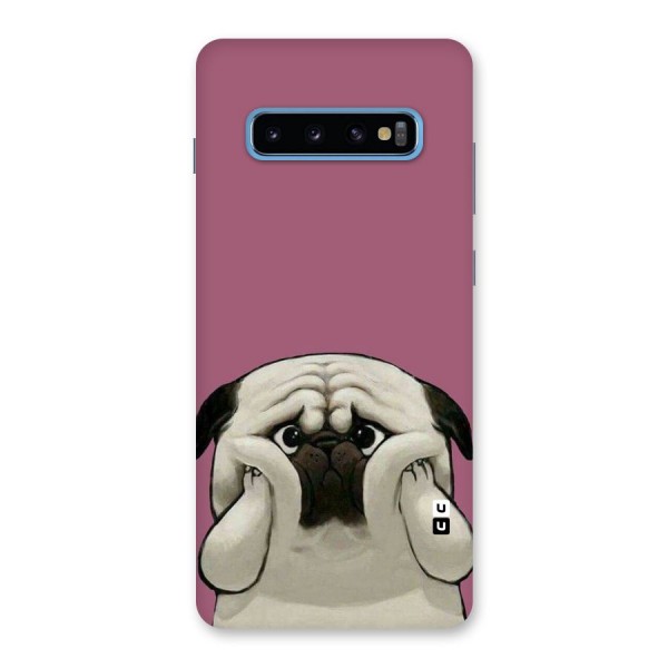 Chubby Doggo Back Case for Galaxy S10 Plus